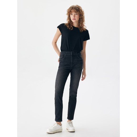 LTB Dżinsy &quot;Freya&quot; - Slim fit - w kolorze antracytowym ze sklepu Limango Polska w kategorii Jeansy damskie - zdjęcie 177805244