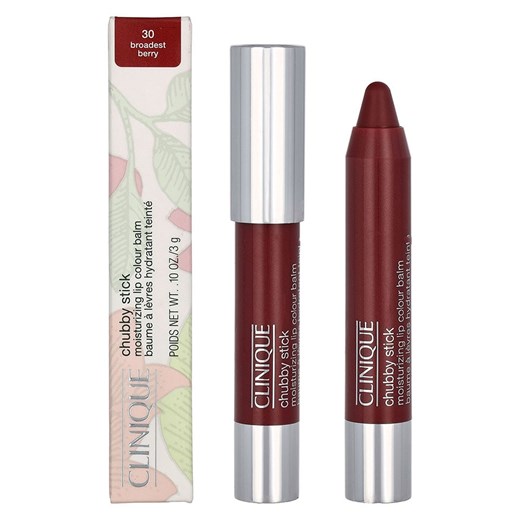 Clinique Balsam do ust &quot;Chubby Stick Moisturizing - #30 Broadest Berry&quot; - 3 g ze sklepu Limango Polska w kategorii Balsamy do ust - zdjęcie 177805342