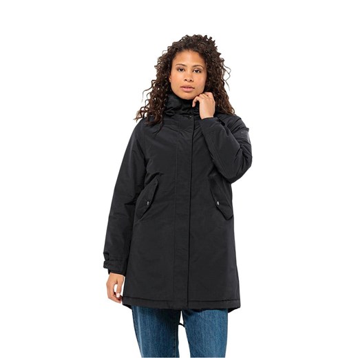 Jack Wolfskin Parka w kolorze czarnym ze sklepu Limango Polska w kategorii Kurtki damskie - zdjęcie 177805403