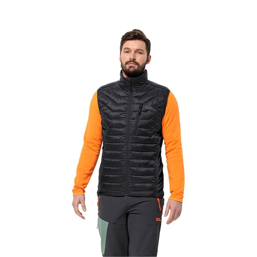 Jack Wolfskin Kamizelka hybrydowa &quot;Routeburn Pro&quot; w kolorze czarnym ze sklepu Limango Polska w kategorii Kamizelki męskie - zdjęcie 177805412