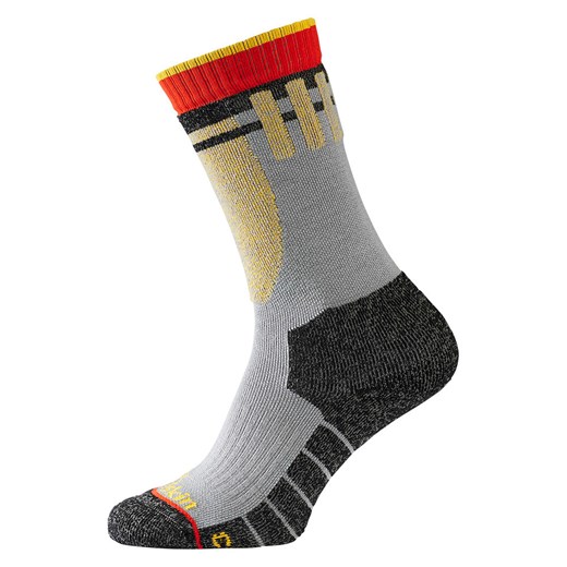 Jack Wolfskin Skarpety narciarskie &quot;Ski Merino&quot; ze wzorem ze sklepu Limango Polska w kategorii Skarpetki dziecięce - zdjęcie 177805462