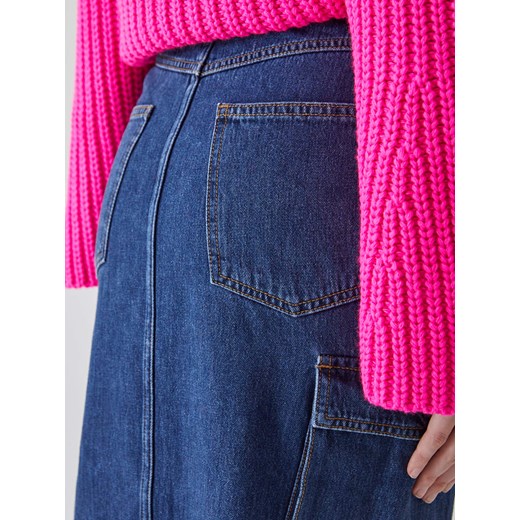 LTB Spódnica dżinsowa "Ariella" w kolorze granatowym XL Limango Polska wyprzedaż