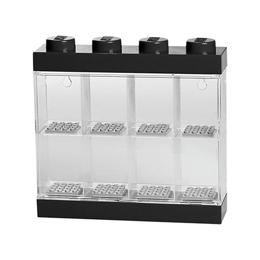 LEGO Pojemnik w kolorze czarnym na figurki - 19,1 x 18,4 x 4,7 cm ze sklepu Limango Polska w kategorii Pojemniki kuchenne - zdjęcie 177805664