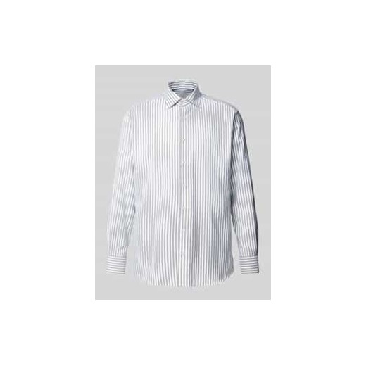 Koszula biznesowa o kroju Modern Fit z kołnierzykiem typu kent ze sklepu Peek&Cloppenburg  w kategorii Koszule męskie - zdjęcie 177805952