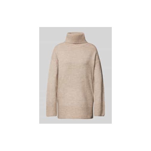 Sweter z dzianiny z golfem ze sklepu Peek&Cloppenburg  w kategorii Swetry damskie - zdjęcie 177806412