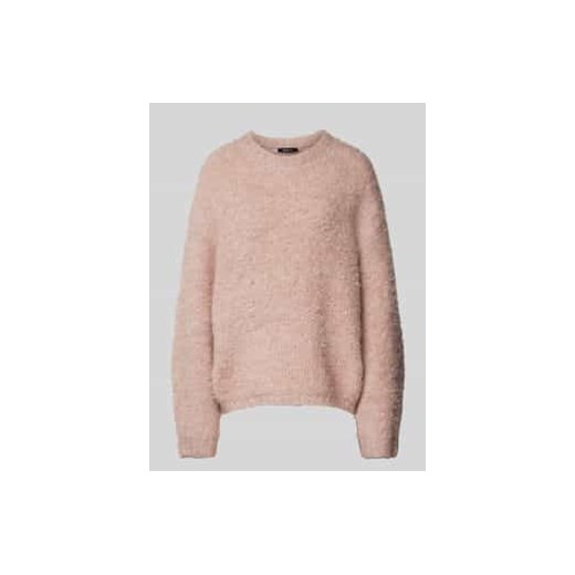 Sweter z dzianiny z prążkowanymi wykończeniami ze sklepu Peek&Cloppenburg  w kategorii Swetry damskie - zdjęcie 177806461