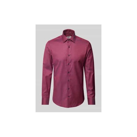 Koszula biznesowa o kroju slim fit z listwą guzikową ze sklepu Peek&Cloppenburg  w kategorii Koszule męskie - zdjęcie 177807060