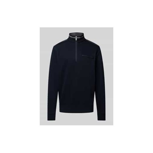 Bluza z detalem z logo ze sklepu Peek&Cloppenburg  w kategorii Bluzy męskie - zdjęcie 177807202