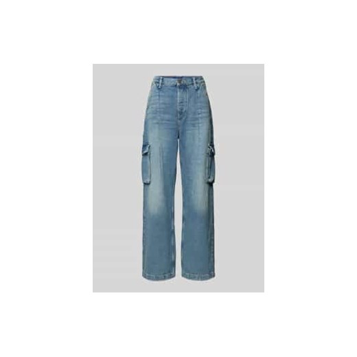 Jeansy z kieszeniami cargo ze sklepu Peek&Cloppenburg  w kategorii Jeansy damskie - zdjęcie 177807364
