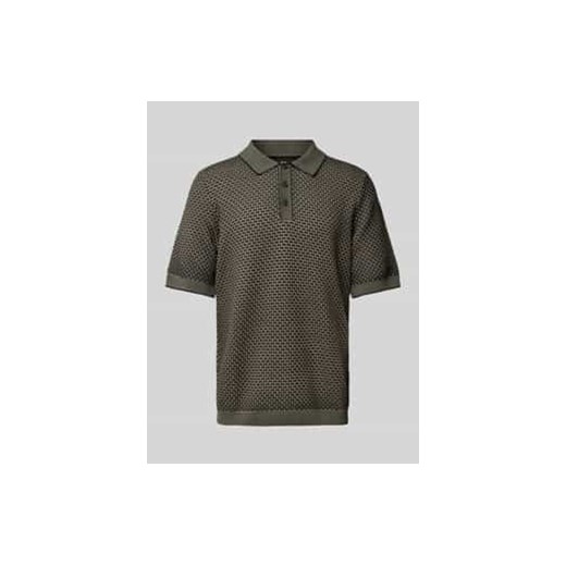 Koszulka polo o kroju regular fit z krótką listwą guzikową model ‘Flavius’ ze sklepu Peek&Cloppenburg  w kategorii T-shirty męskie - zdjęcie 177807391