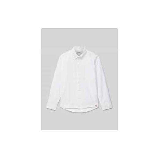 Koszula o kroju regular fit z naszywką z logo ze sklepu Peek&Cloppenburg  w kategorii Koszule chłopięce - zdjęcie 177807523