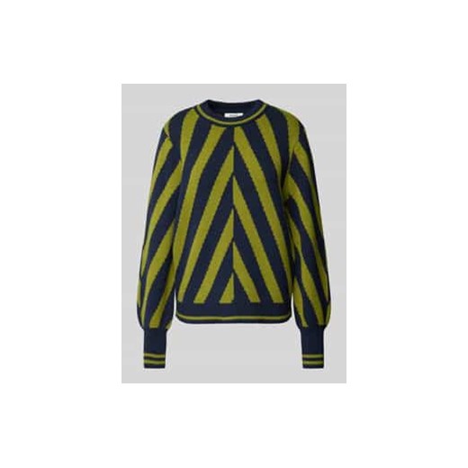 Sweter z dzianiny z okrągłym dekoltem model ‘Milo’ ze sklepu Peek&Cloppenburg  w kategorii Swetry damskie - zdjęcie 177807552