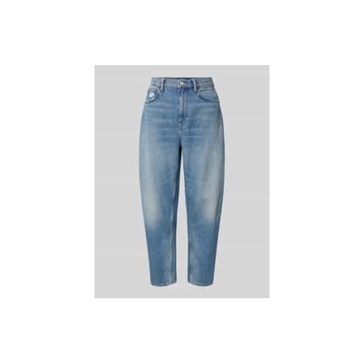 Jeansy o kroju tapered fit z 5 kieszeniami ze sklepu Peek&Cloppenburg  w kategorii Jeansy damskie - zdjęcie 177807693