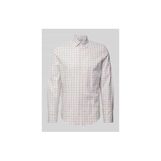 Koszula biznesowa o kroju Slim Fit z kołnierzykiem typu button down ze sklepu Peek&Cloppenburg  w kategorii Koszule męskie - zdjęcie 177807740
