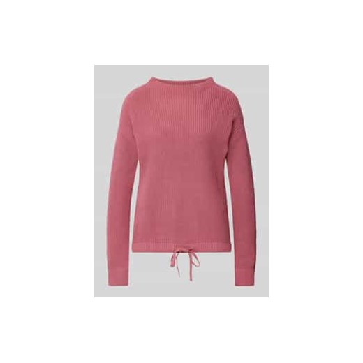 Sweter z dzianiny ze stójką ze sklepu Peek&Cloppenburg  w kategorii Swetry damskie - zdjęcie 177807744