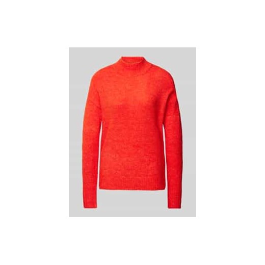 Sweter z dzianiny ze stójką model ‘Kamara’ ze sklepu Peek&Cloppenburg  w kategorii Swetry damskie - zdjęcie 177807750