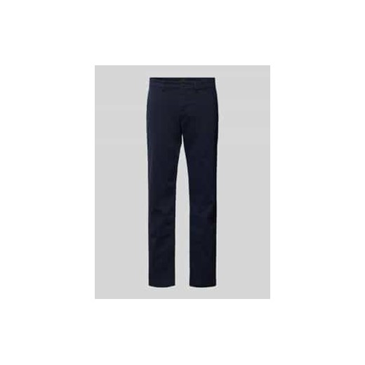 Chinosy o kroju regular fit ze szlufkami na pasek ze sklepu Peek&Cloppenburg  w kategorii Spodnie męskie - zdjęcie 177807931