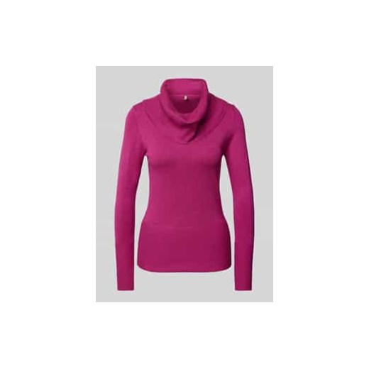 Sweter z dzianiny z prążkowanymi wykończeniami model ‘Dollie’ ze sklepu Peek&Cloppenburg  w kategorii Swetry damskie - zdjęcie 177808050