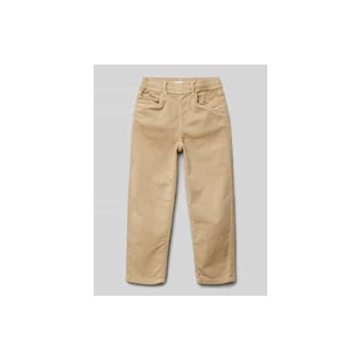 Spodnie o kroju tapered fit z 5 kieszeniami model ‘SILAS’ ze sklepu Peek&Cloppenburg  w kategorii Spodnie chłopięce - zdjęcie 177808112