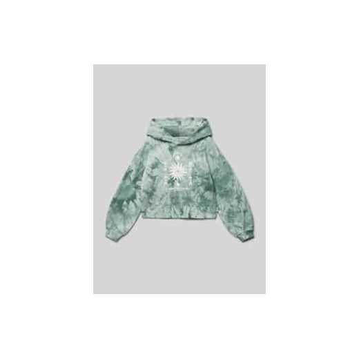 Krótka bluza z kapturem ze sklepu Peek&Cloppenburg  w kategorii Bluzy dziewczęce - zdjęcie 177808350