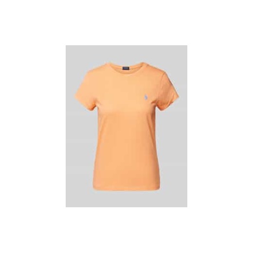 T-shirt z wyhaftowanym logo ze sklepu Peek&Cloppenburg  w kategorii Bluzki damskie - zdjęcie 177808431
