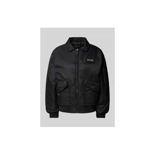 Bluzon z naszywką z logo model ‘DAN’ ze sklepu Peek&Cloppenburg  w kategorii Kurtki damskie - zdjęcie 177808514