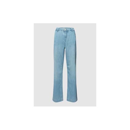 Jeansy z naszywką z logo ze sklepu Peek&Cloppenburg  w kategorii Jeansy damskie - zdjęcie 177808553