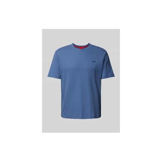 T-shirt z fakturowanym wzorem model ‘Austin’ ze sklepu Peek&Cloppenburg  w kategorii T-shirty męskie - zdjęcie 177808572