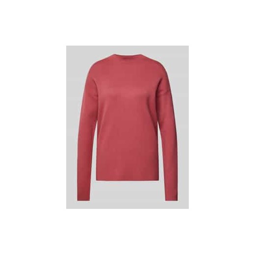 Sweter z dzianiny z okrągłym dekoltem ze sklepu Peek&Cloppenburg  w kategorii Swetry damskie - zdjęcie 177808623