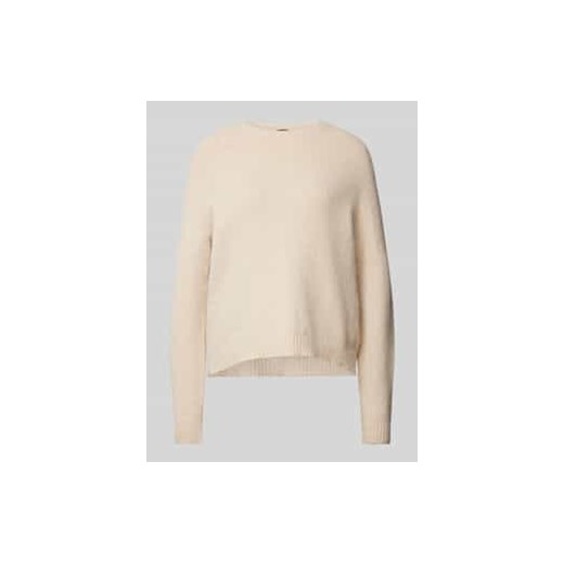 Sweter z dzianiny z okrągłym dekoltem model ‘Febisan’ ze sklepu Peek&Cloppenburg  w kategorii Swetry damskie - zdjęcie 177808830