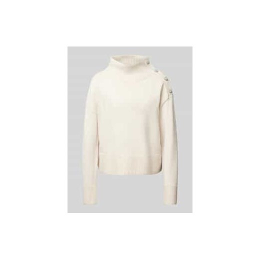 Sweter z dzianiny z golfem ze sklepu Peek&Cloppenburg  w kategorii Swetry damskie - zdjęcie 177808850