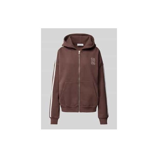 Bluza rozpinana z nadrukiem z logo ze sklepu Peek&Cloppenburg  w kategorii Bluzy damskie - zdjęcie 177809163
