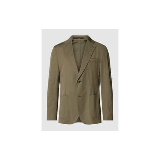Marynarka na dwa guziki o kroju regular fit model ‘Giro-N’ ze sklepu Peek&Cloppenburg  w kategorii Marynarki męskie - zdjęcie 177809170