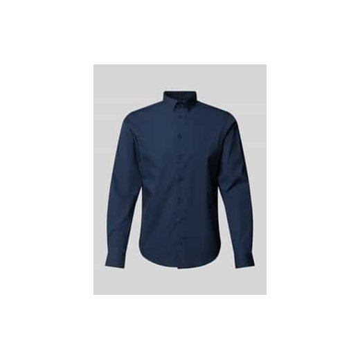 Koszula casualowa o kroju slim fit z kołnierzykiem typu kent model ‘Palle’ ze sklepu Peek&Cloppenburg  w kategorii Koszule męskie - zdjęcie 177809262