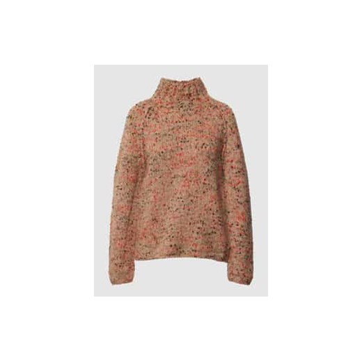 Sweter z dzianiny z golfem ze sklepu Peek&Cloppenburg  w kategorii Swetry damskie - zdjęcie 177809492