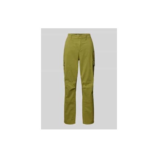 Spodnie cargo o kroju regular fit ze szwami ze sklepu Peek&Cloppenburg  w kategorii Spodnie damskie - zdjęcie 177809520