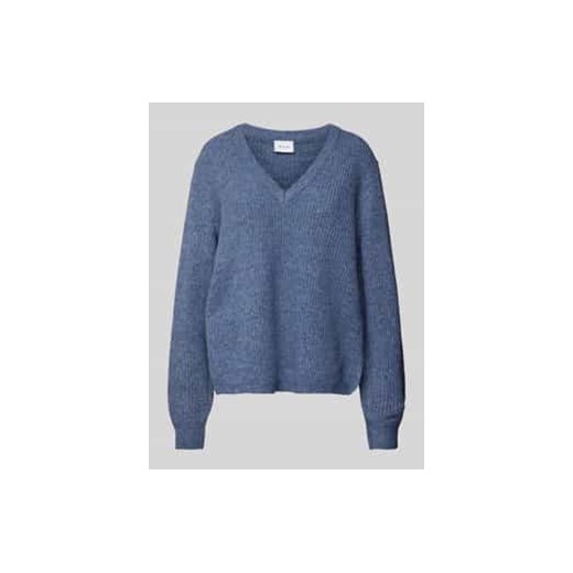 Sweter z dzianiny z obniżonymi ramionami model ‘BELUNA’ ze sklepu Peek&Cloppenburg  w kategorii Swetry damskie - zdjęcie 177809663
