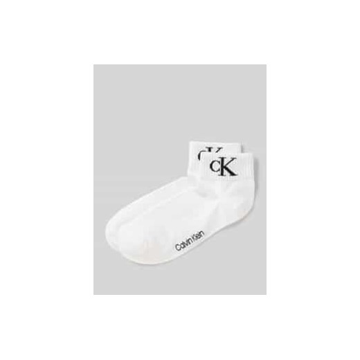 Skarpety z napisem z logo w zestawie 2 szt. ze sklepu Peek&Cloppenburg  w kategorii Skarpetki damskie - zdjęcie 177809780