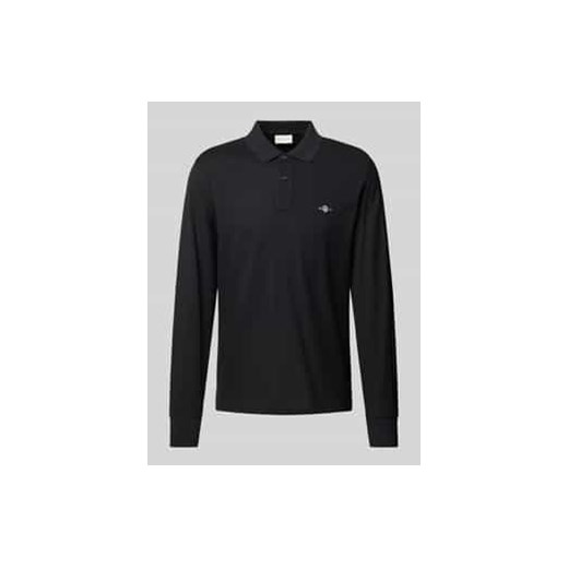 Koszulka polo o kroju regular fit z wyhaftowanym logo model ‘SHIELD’ ze sklepu Peek&Cloppenburg  w kategorii T-shirty męskie - zdjęcie 177810032