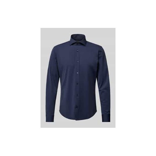 Koszula biznesowa o kroju slim fit z listwą guzikową model ‘Pai’ ze sklepu Peek&Cloppenburg  w kategorii Koszule męskie - zdjęcie 177810090