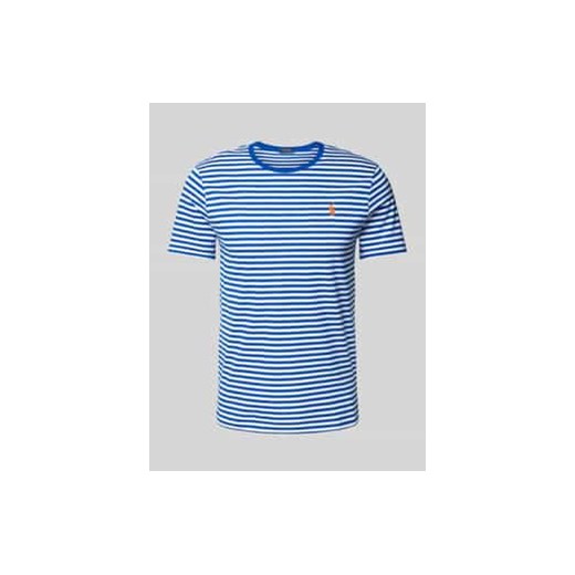 T-shirt z wyhaftowanym logo ze sklepu Peek&Cloppenburg  w kategorii T-shirty męskie - zdjęcie 177810153