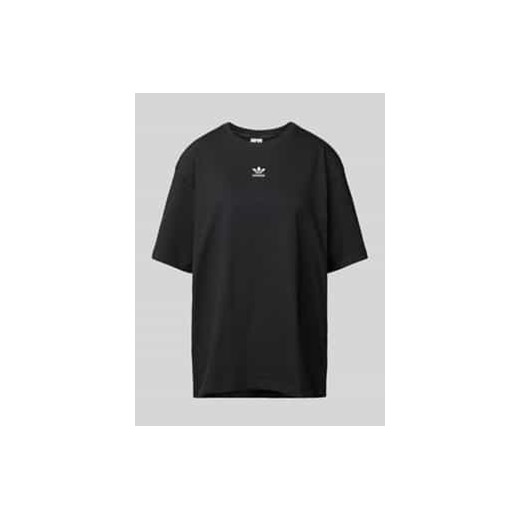 T-shirt o kroju oversized z wyhaftowanym logo ze sklepu Peek&Cloppenburg  w kategorii Bluzki damskie - zdjęcie 177810411