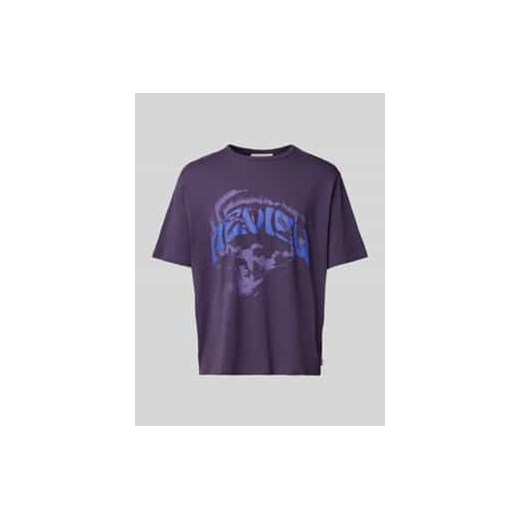 T-shirt z nadrukiem z logo ze sklepu Peek&Cloppenburg  w kategorii T-shirty męskie - zdjęcie 177810492