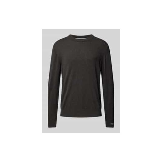 Sweter z dzianiny z okrągłym dekoltem model ‘Andre’ ze sklepu Peek&Cloppenburg  w kategorii Swetry męskie - zdjęcie 177810640