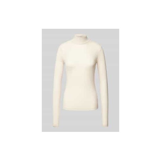 Bluzka z długim rękawem i prążkowaną stójka — Capsule Wardrobe ze sklepu Peek&Cloppenburg  w kategorii Bluzki damskie - zdjęcie 177810682