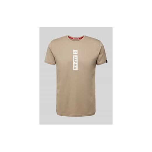 T-shirt z nadrukiem z logo ze sklepu Peek&Cloppenburg  w kategorii T-shirty męskie - zdjęcie 177810760