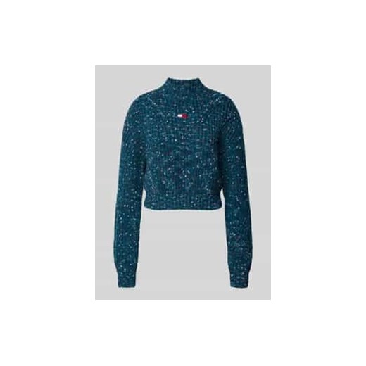 Sweter z dzianiny ze stójką ze sklepu Peek&Cloppenburg  w kategorii Swetry damskie - zdjęcie 177810764