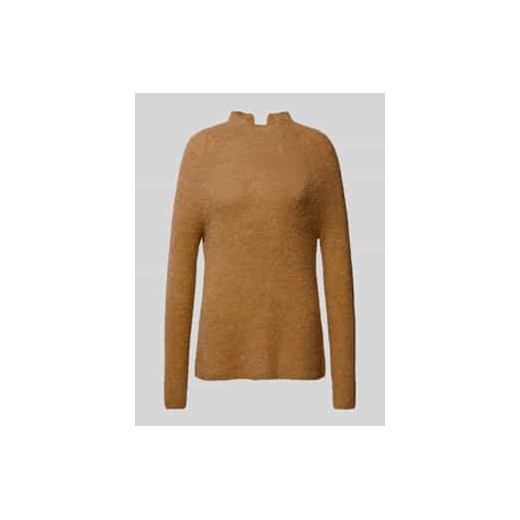 Sweter z dzianiny ze stójką model ‘Lea’ ze sklepu Peek&Cloppenburg  w kategorii Swetry damskie - zdjęcie 177810792