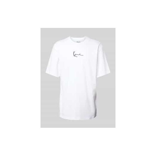 T-shirt z wyhaftowanym logo ze sklepu Peek&Cloppenburg  w kategorii T-shirty męskie - zdjęcie 177810842