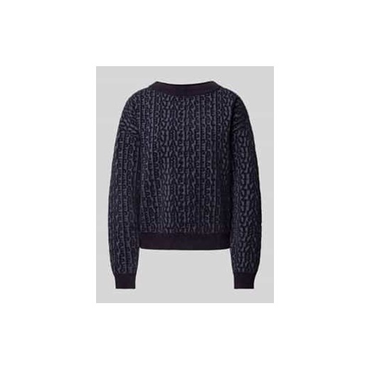 Sweter z dzianiny z okrągłym dekoltem model ‘MAGLIA’ ze sklepu Peek&Cloppenburg  w kategorii Swetry damskie - zdjęcie 177810902
